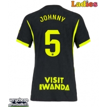 Atletico Madrid Johnny Cardoso #5 Replica Away Shirt Ladies 2026-27 Short Sleeve